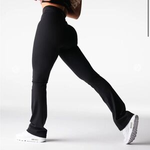 Black NVGTN leggings / yoga pants / flare leggings